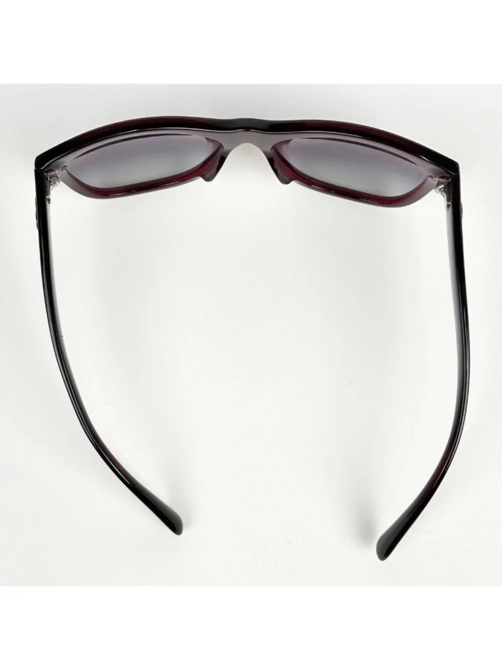 Chanel Sunglasses CC Logo Gradient Eyewear Acetate Bordeaux